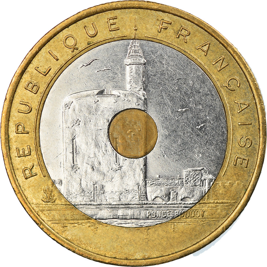 Moneta, Francja, Jeux Méditerranéens, 20 Francs, 1993, EF(40-45)