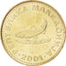 Monnaie, Macédoine, 2 Denari, 2001, SPL, Laiton, KM:3