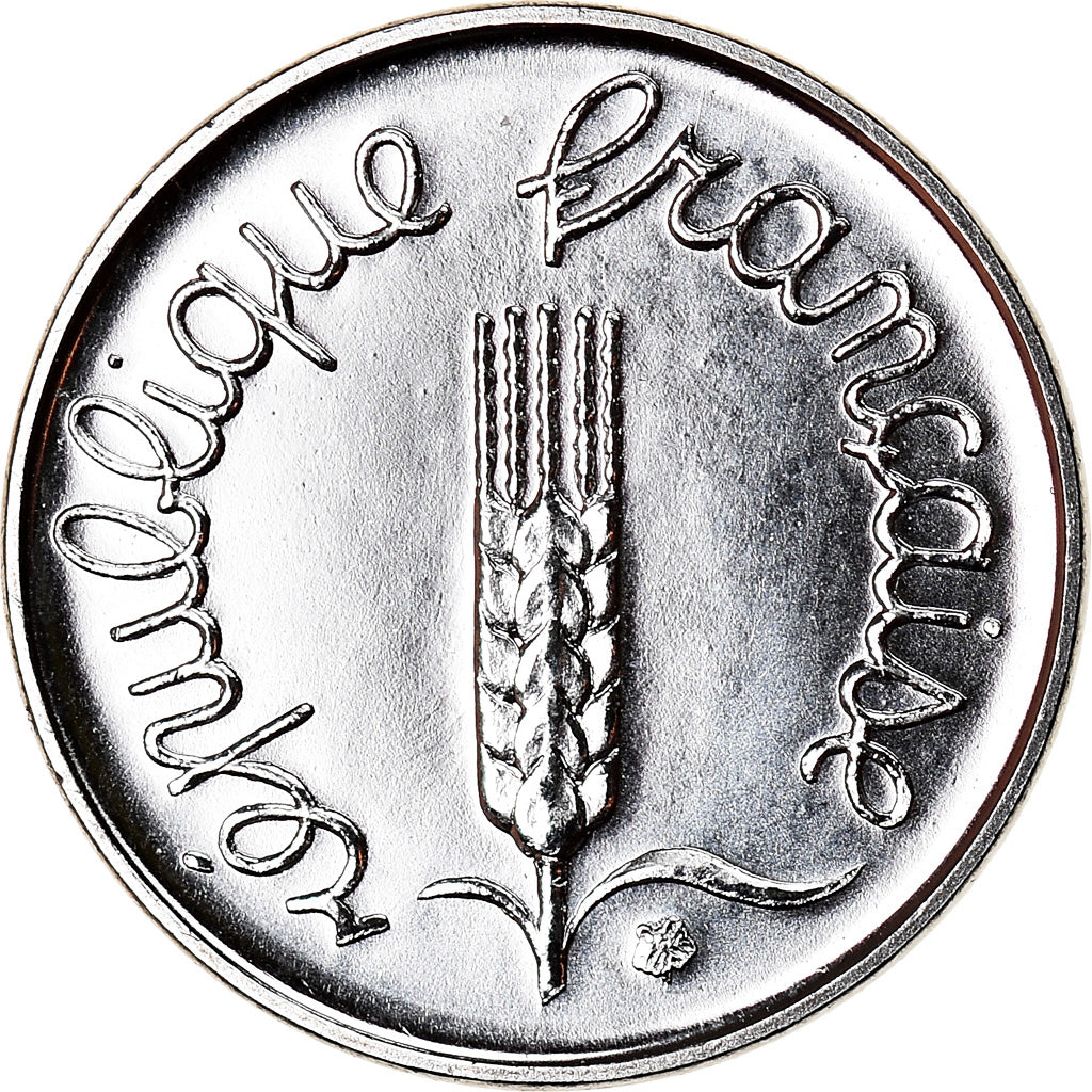 Coin, France, Épi, Centime, 1991, Paris, Frappe médaille, UNC, Stainless