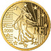 France, 50 Euro Cent, 2000, Paris, Proof, MS(65-70), Brass, Gadoury:6., KM:1287