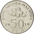 Coin, Malaysia, 50 Sen, 2010, MS(63), Copper-nickel, KM:53