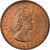 Coin, East Caribbean States, Elizabeth II, 2 Cents, 1965, AU(55-58), Bronze