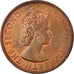 Coin, East Caribbean States, Elizabeth II, 2 Cents, 1965, AU(55-58), Bronze