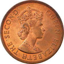 Moneda, Estados del Caribe Oriental , Elizabeth II, 2 Cents, 1965, EBC, Bronce