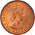 Monnaie, Etats des caraibes orientales, Elizabeth II, 2 Cents, 1965, SUP