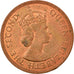 Coin, East Caribbean States, Elizabeth II, Cent, 1965, AU(55-58), Bronze, KM:2