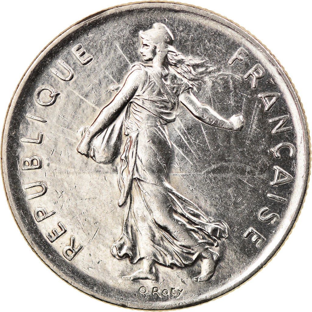 Moneta, Francia, Semeuse, 5 Francs, 1994, Paris, SPL-, Nichel placcato