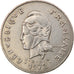 Moneta, Nuova Caledonia, 50 Francs, 1972, Paris, BB, Nichel, KM:13, Lecompte:121