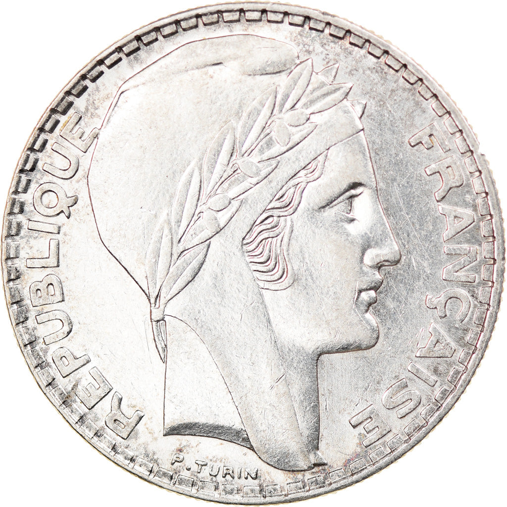 Monnaie, France, Turin, 20 Francs, 1938, Paris, TTB+, Argent, Gadoury:852