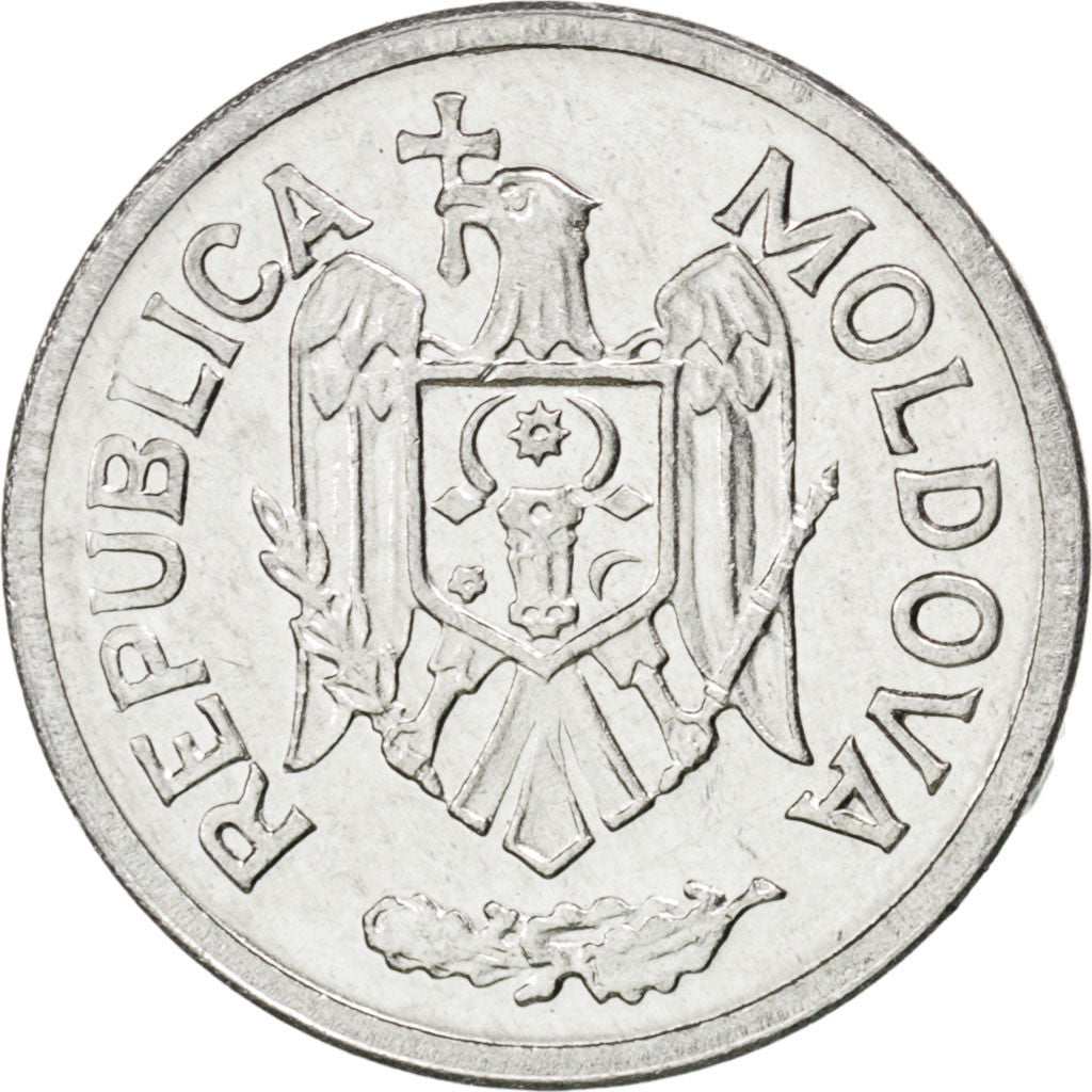 Moneta, Moldava, 5 Bani, 2006, SPL, Alluminio, KM:2