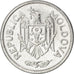 Coin, Moldova, 25 Bani, 2004, MS(63), Aluminum, KM:3