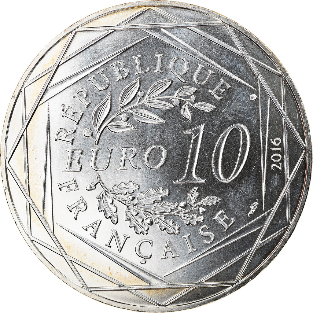 France, 10 Euro, Le Petit Prince No 1/24, 2016, MS(63), Silver