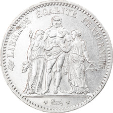 Coin, France, Hercule, 5 Francs, 1876, Paris, AU(50-53), Silver, KM:820.1