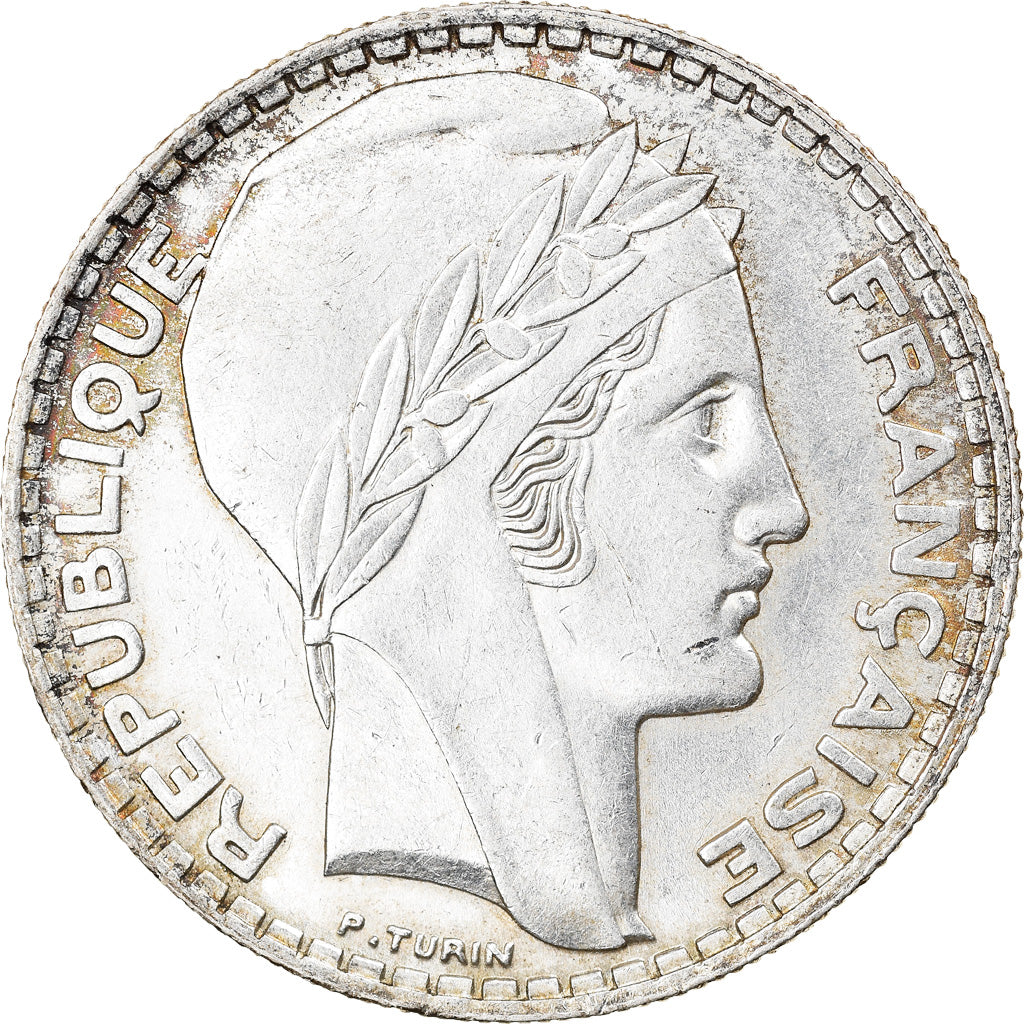 Monnaie, France, Turin, 20 Francs, 1938, Paris, TTB+, Argent, Gadoury:852