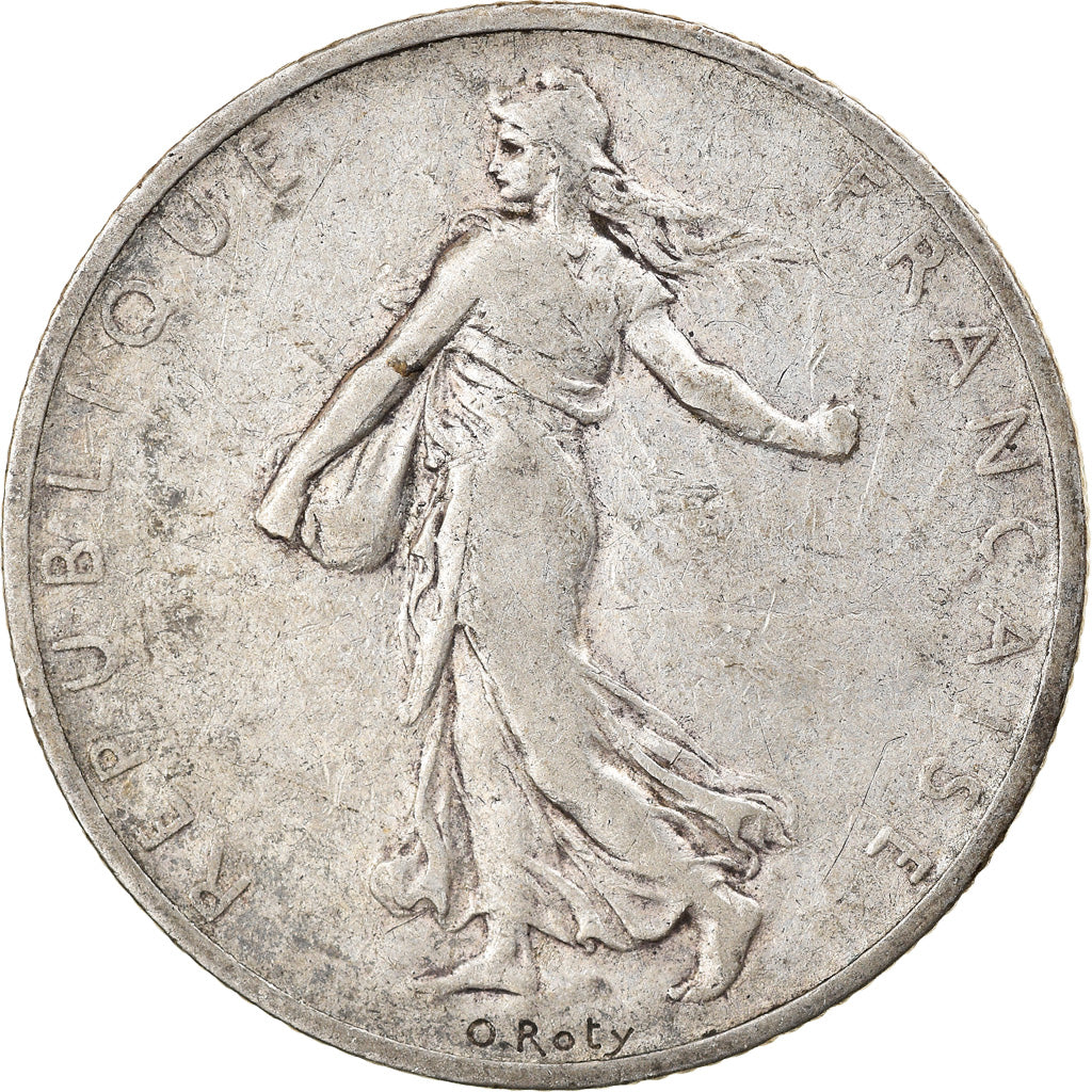 Moeda, França, Semeuse, 2 Francs, 1898, Paris, VF(30-35), Prata, KM:845.1