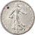 Monnaie, France, Semeuse, Franc, 1919, Paris, SUP, Argent, Gadoury:467, KM:844.1