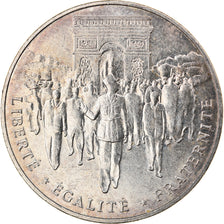 Münze, Frankreich, Libération de Paris, 100 Francs, 1994, SS+, Silber