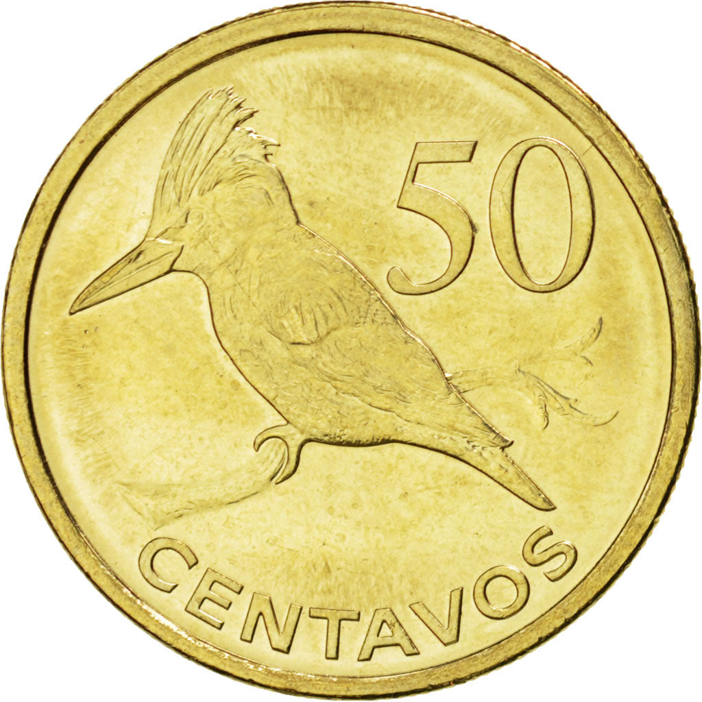 Moneta, Mozambico, 50 Centavos, 2006, SPL, Acciaio placcato ottone, KM:136