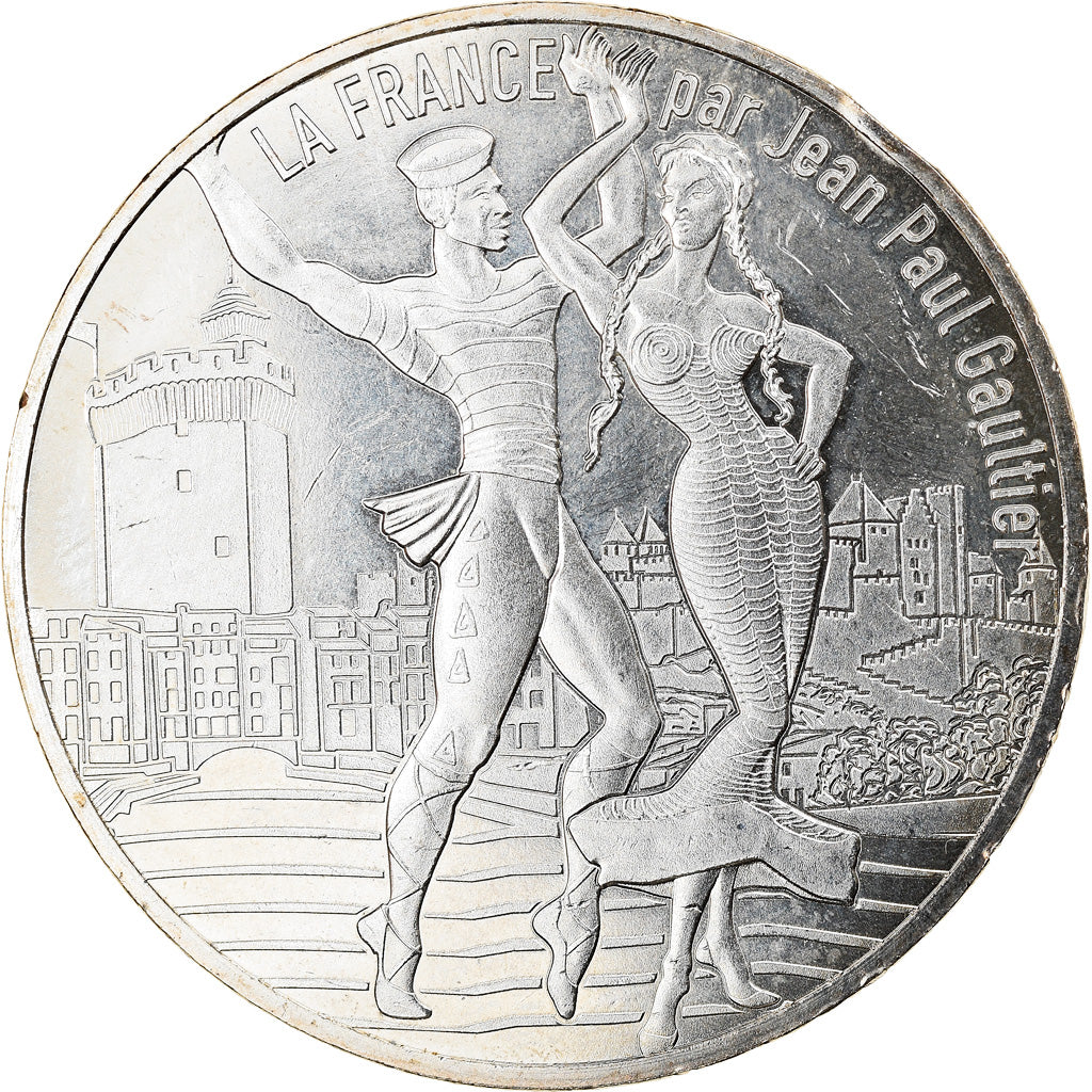 France, 10 Euro, Jean Paul Gaultier, 2017, MS(63), Silver, Gadoury:EU892