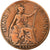 Moeda, Grã-Bretanha, George V, 1/2 Penny, 1916, VF(30-35), Bronze, KM:809