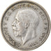 Moneta, Wielka Brytania, George V, 6 Pence, 1928, EF(40-45), Srebro, KM:832