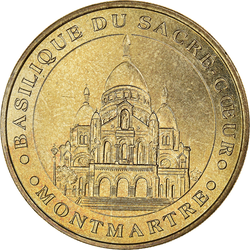 France, Token, Touristic token, Basilique du Sacré Coeur de Montmartre, 2004