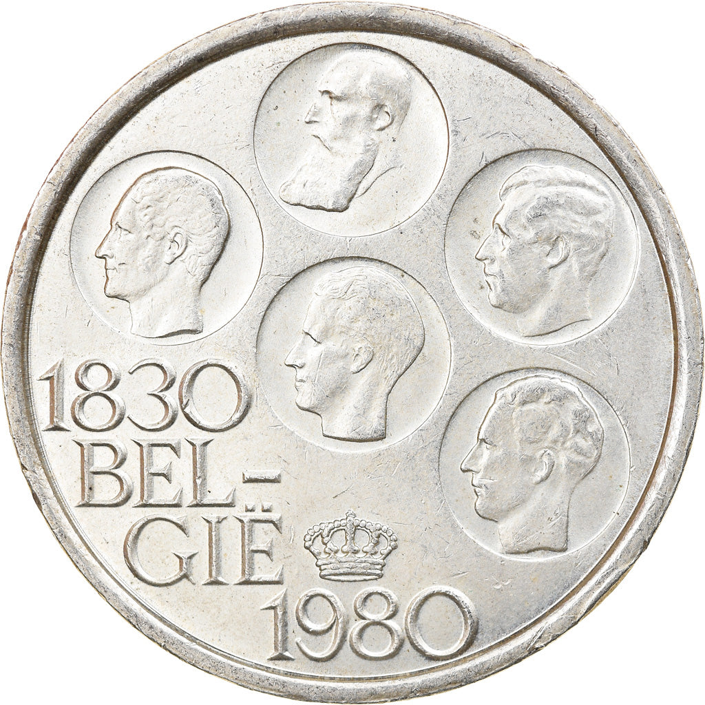 Coin, Belgium, Baudouin I, 500 Francs, 500 Frank, 1980, Brussels, AU(50-53)