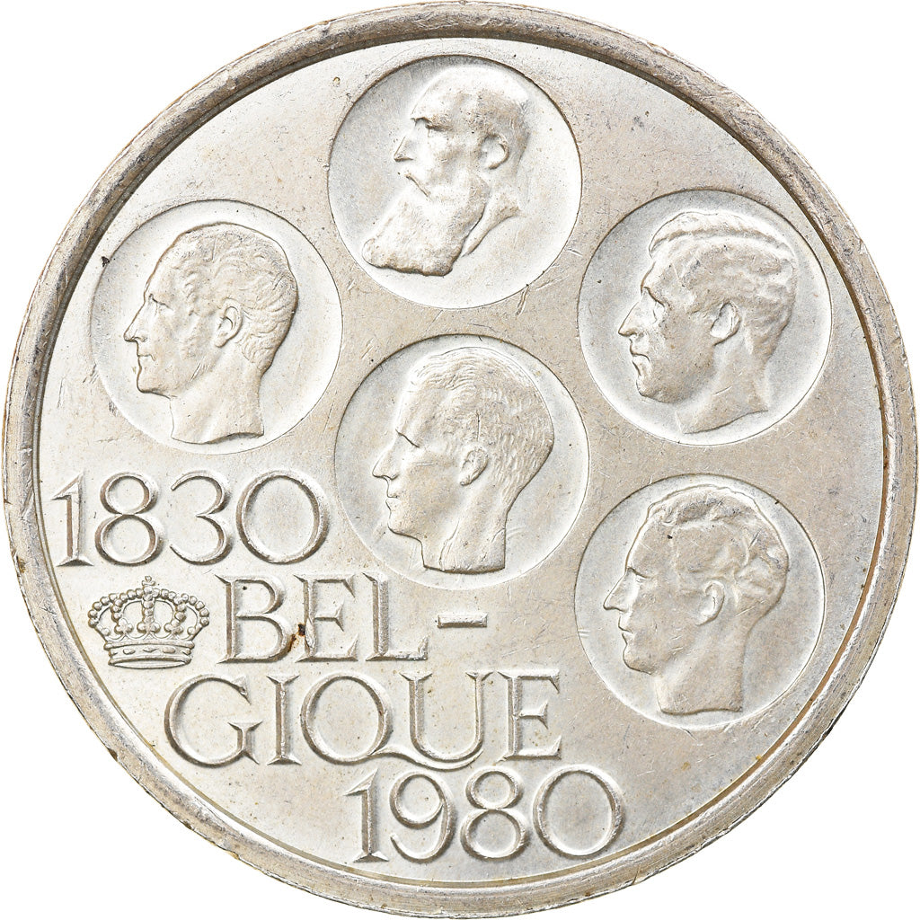 Coin, Belgium, Baudouin I, 500 Francs, 500 Frank, 1980, Brussels, AU(50-53)