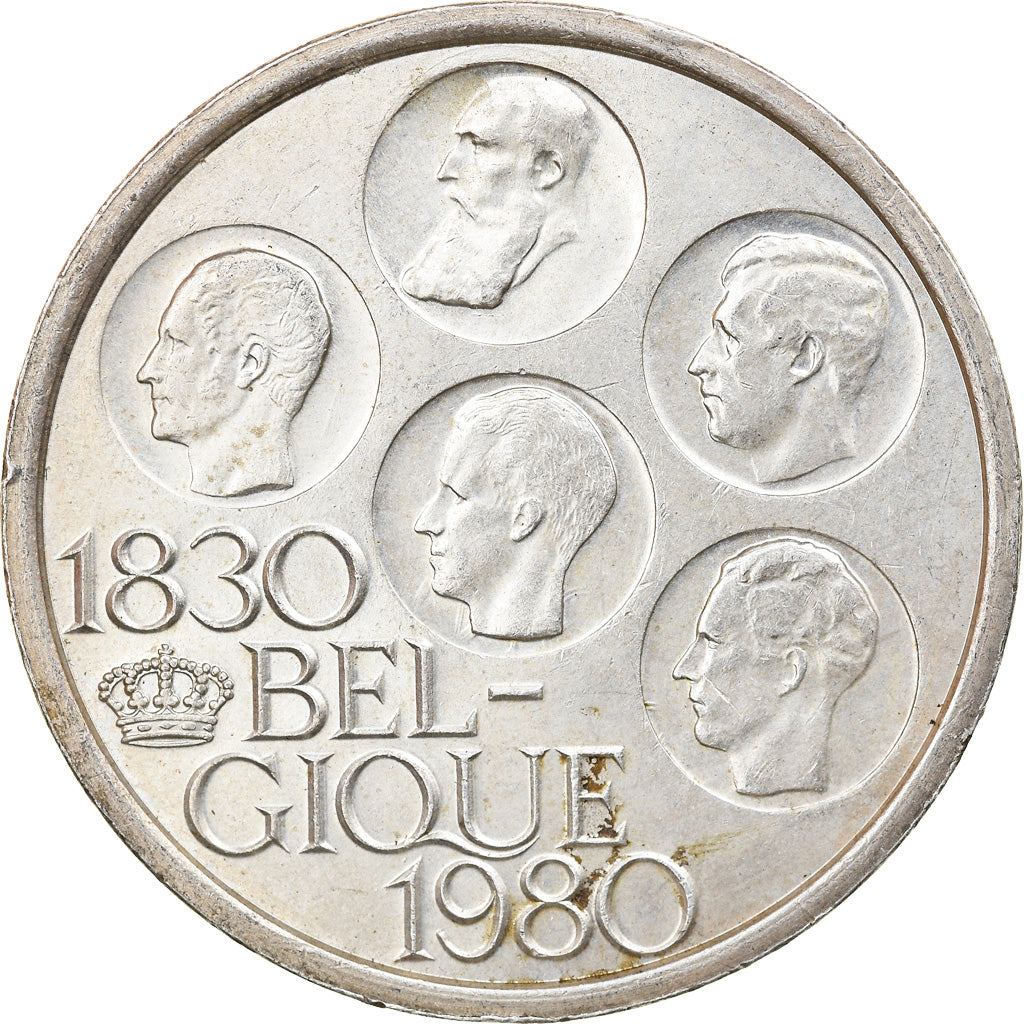 Coin, Belgium, Baudouin I, 500 Francs, 500 Frank, 1980, Brussels, AU(50-53)