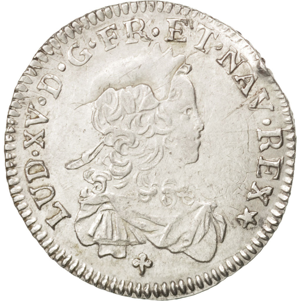 Coin, France, 1/6 Ecu, 1720, Montpellier, EF(40-45), Silver, KM:454, Gadoury:297