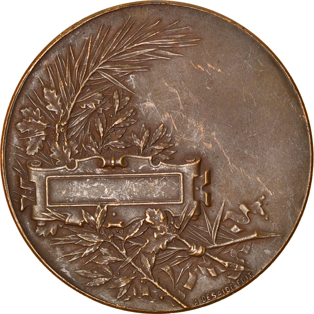 France, Médaille, Marianne, République Française, Politics, O.Roty, TTB