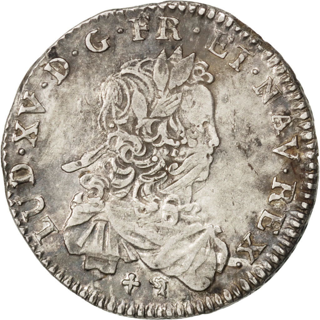 Münze, Frankreich, Louis XV, 1/6 Écu de France, 20 Sols, 1/6 ECU, 1721
