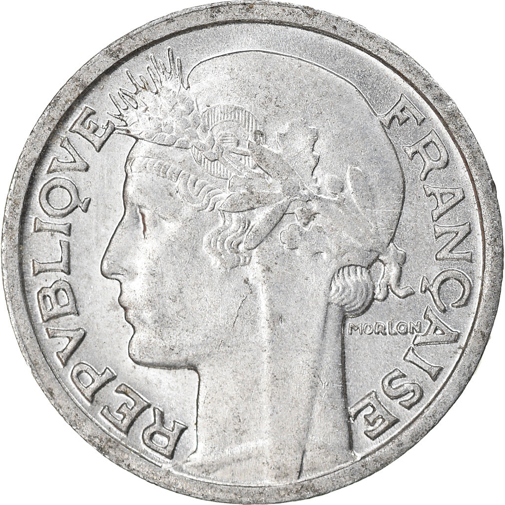 Monnaie, France, Morlon, 50 Centimes, 1946, Beaumont - Le Roger, SUP, Aluminium