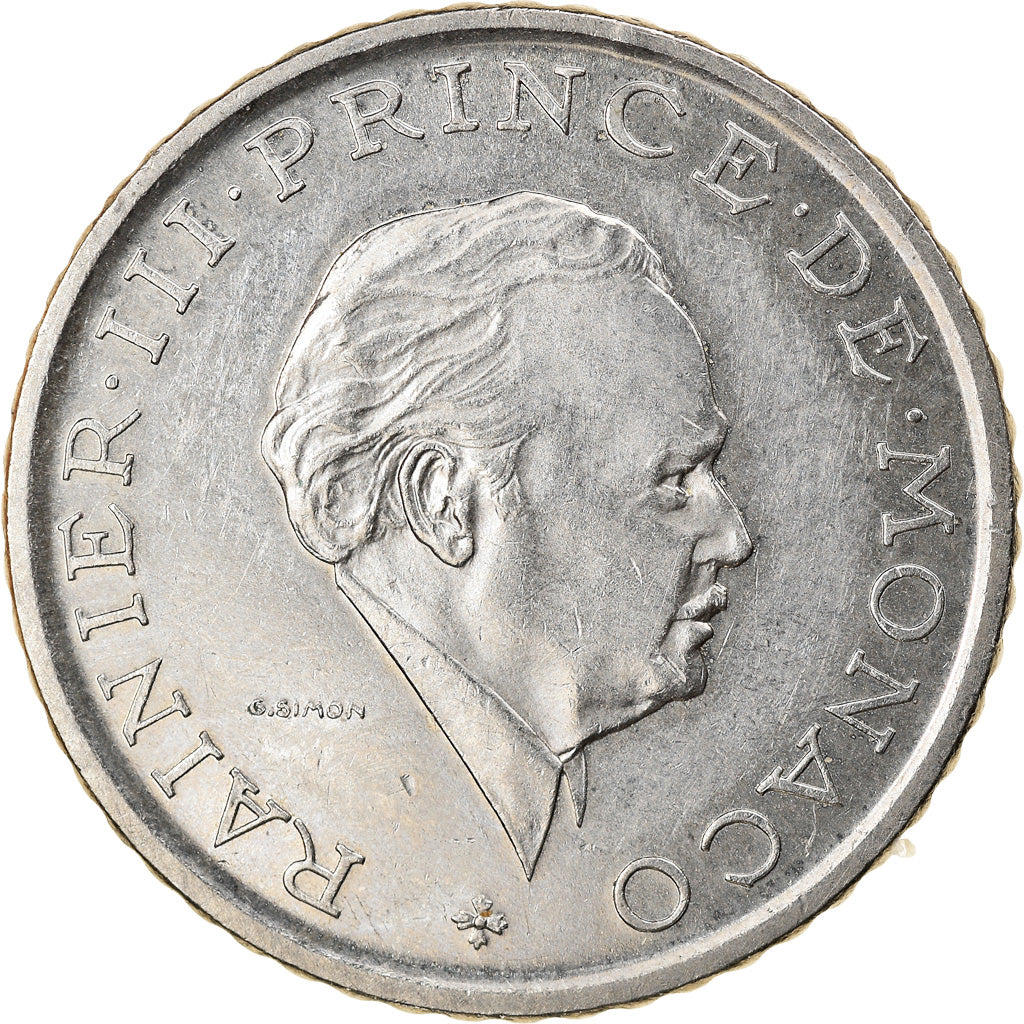 Monnaie, Monaco, Rainier III, 2 Francs, 1982, SUP, Nickel, Gadoury:MC151, KM:157