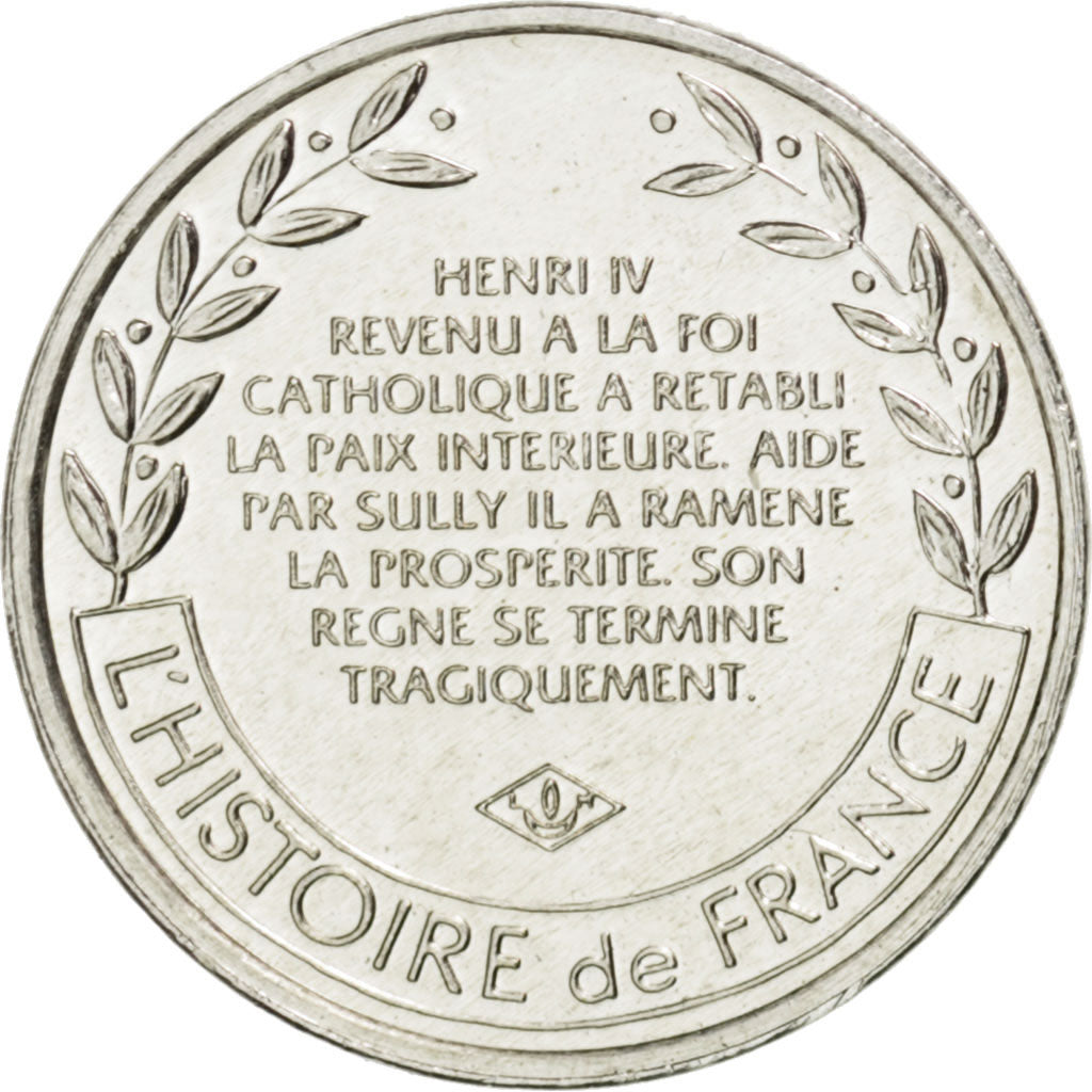 Frankrijk, Medal, The Fifth Republic, History, UNC-, Zilver