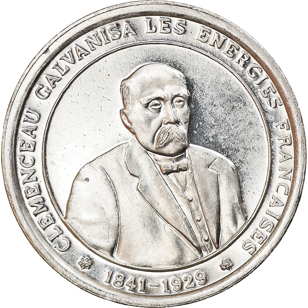 France, Medal, The Fifth Republic, History, MS(63), Silver