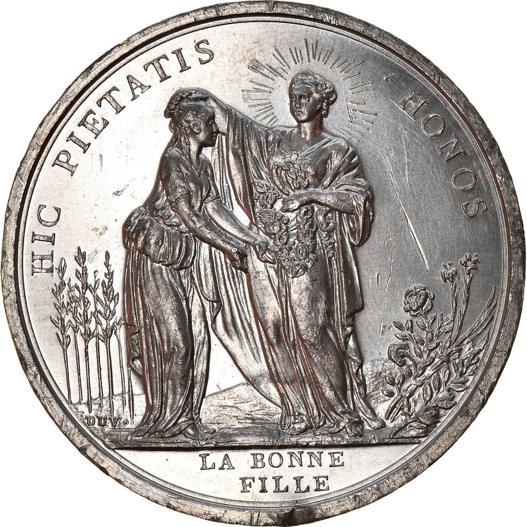 France, Médaille, Louis XVI, Fête des Bonnes Gens, La Bonne Fille, History