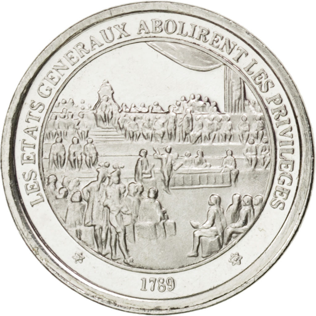 Frankreich, Medal, The Fifth Republic, History, UNZ, Silber