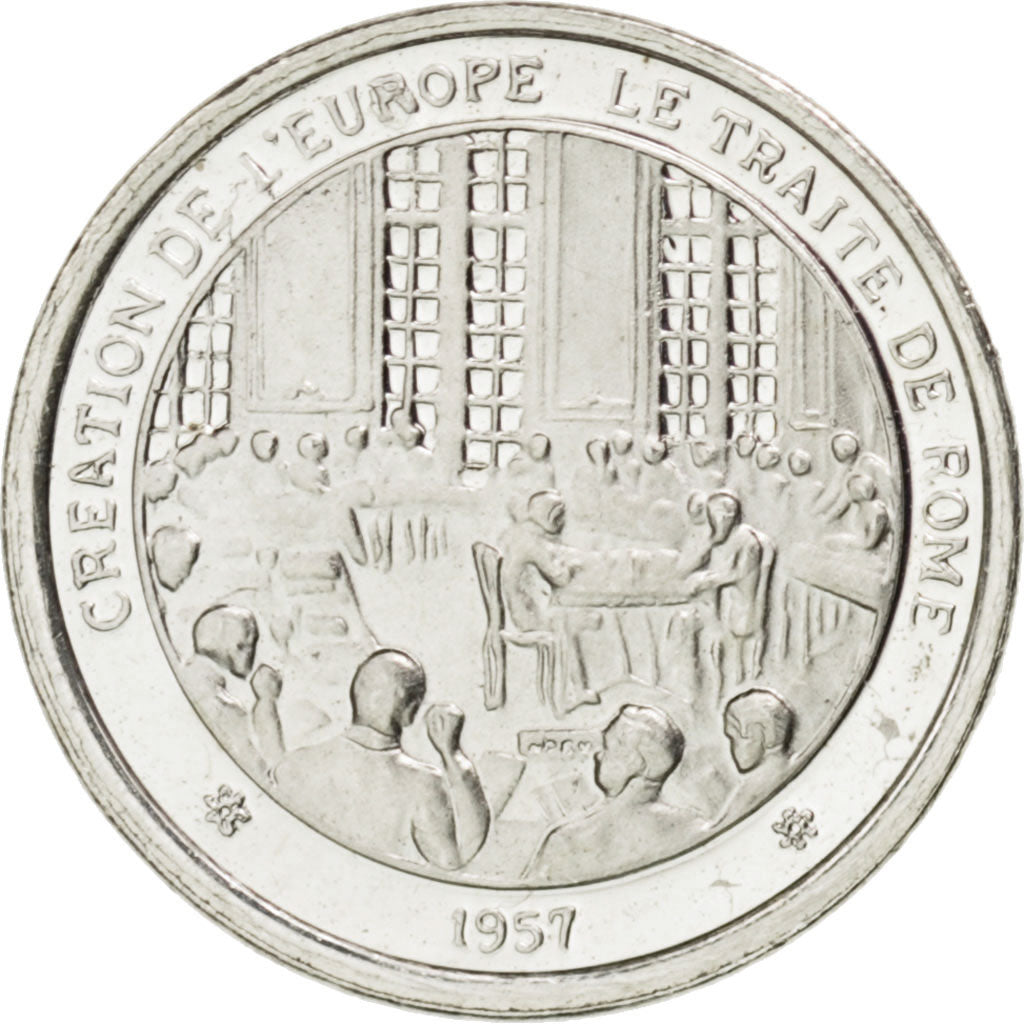 France, Medal, The Fifth Republic, History, MS(63), Silver