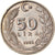 Moneta, Turchia, 50 Lira, 1986, BB+, Rame-nichel-zinco, KM:966