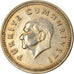 Moeda, Turquia, 1000 Lira, 1993, AU(50-53), Níquel-Latão, KM:997
