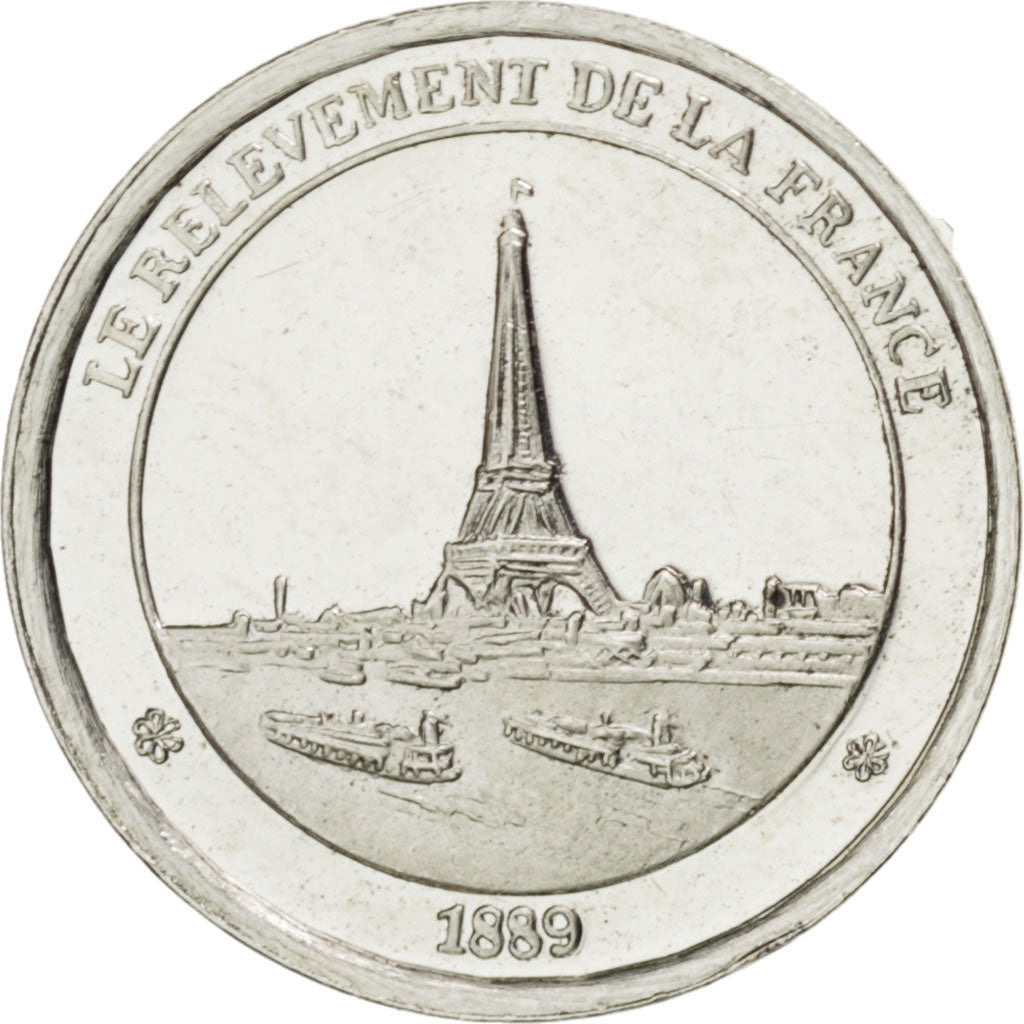 France, Medal, The Fifth Republic, History, MS(63), Silver