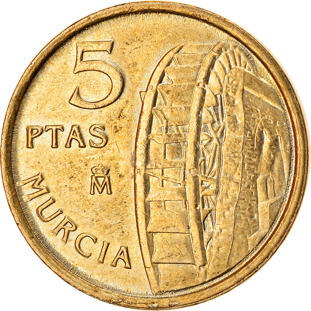 Moneta, Spagna, Juan Carlos I, 5 Pesetas, 1999, Madrid, BB+, Alluminio-bronzo