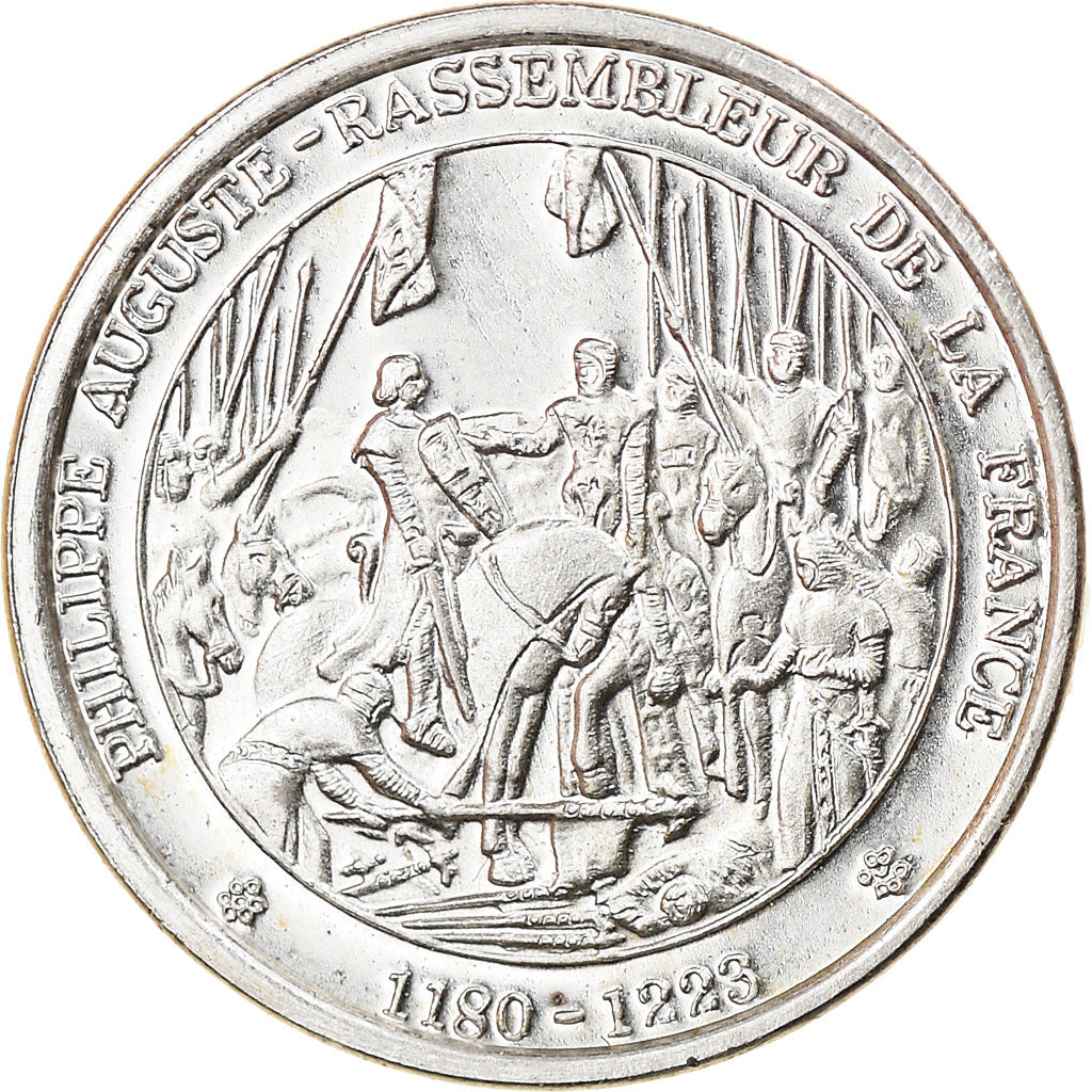 Francia, Medal, The Fifth Republic, History, SC, Plata