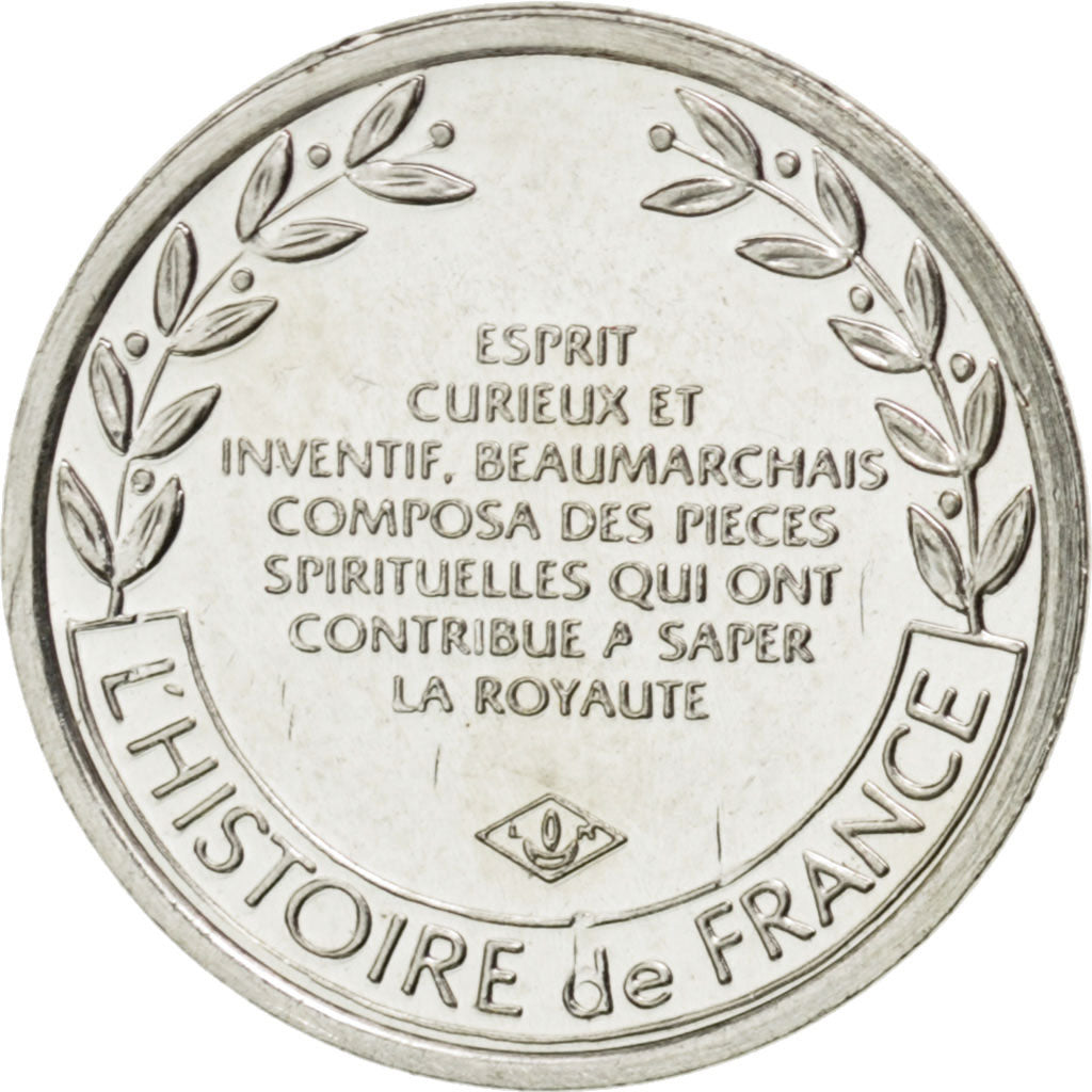 Francia, Medal, The Fifth Republic, History, SC, Plata