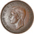 Münze, Großbritannien, George VI, Penny, 1946, SS+, Bronze, KM:845