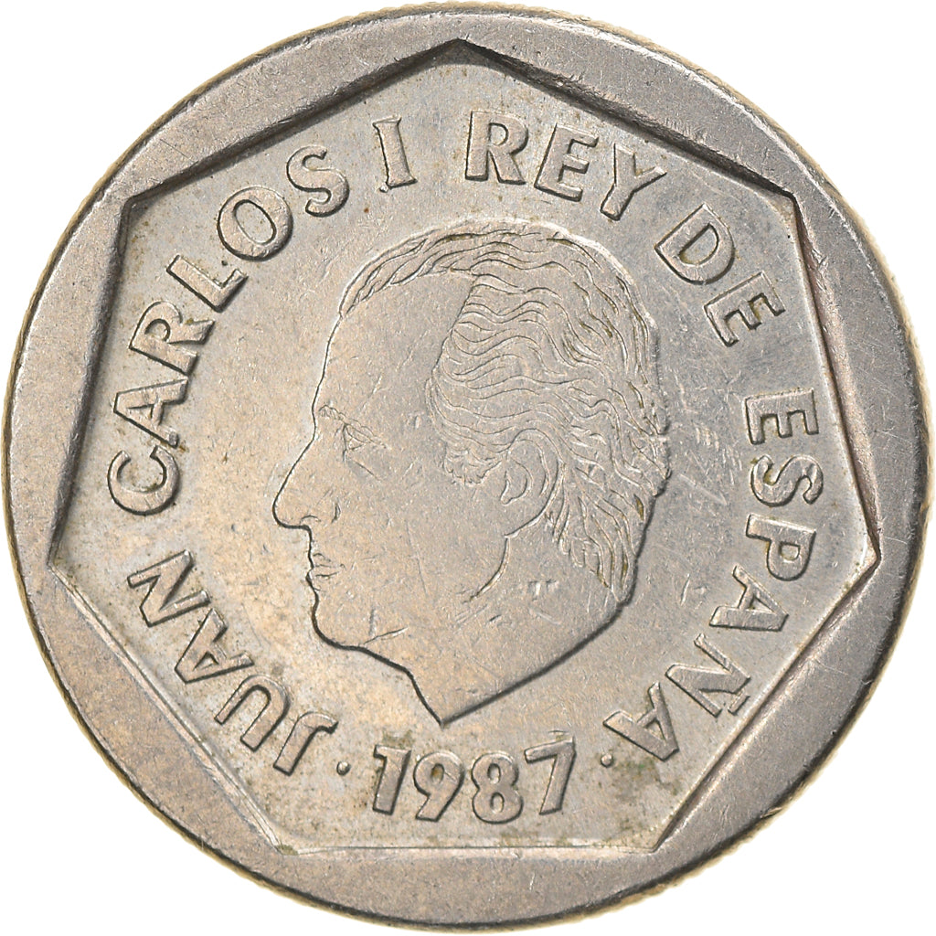 Münze, Spanien, Juan Carlos I, 200 Pesetas, 1987, Madrid, SS, Copper-nickel