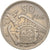 Coin, Spain, Caudillo and regent, 50 Pesetas, 1958, EF(40-45), Copper-nickel