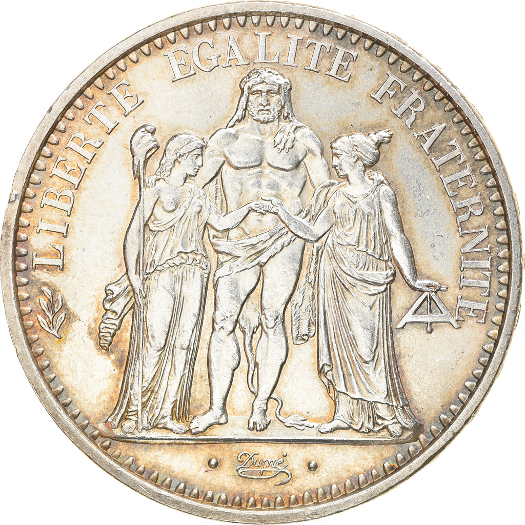 Coin, France, Hercule, 10 Francs, 1965, Paris, AU(55-58), Silver, KM:932