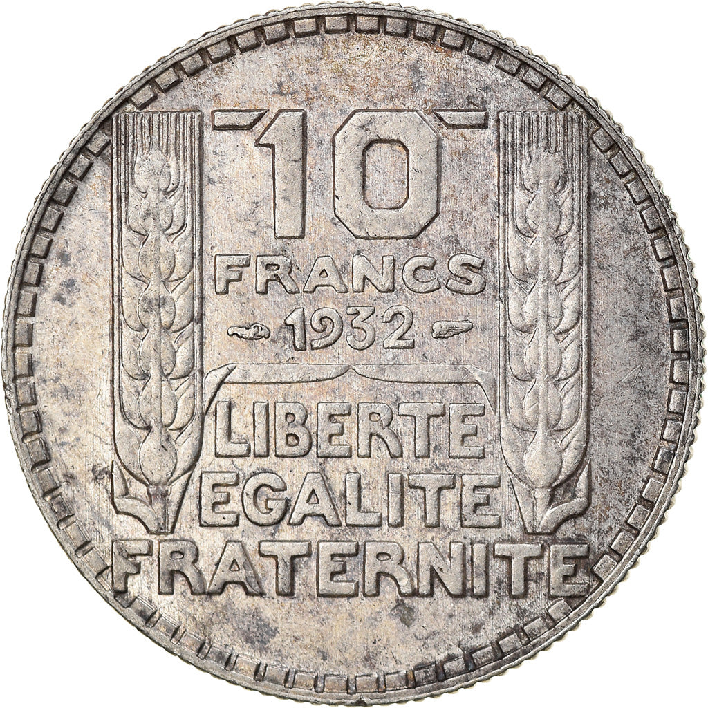 Moneta, Francia, Turin, 10 Francs, 1932, Paris, BB+, Argento, KM:878